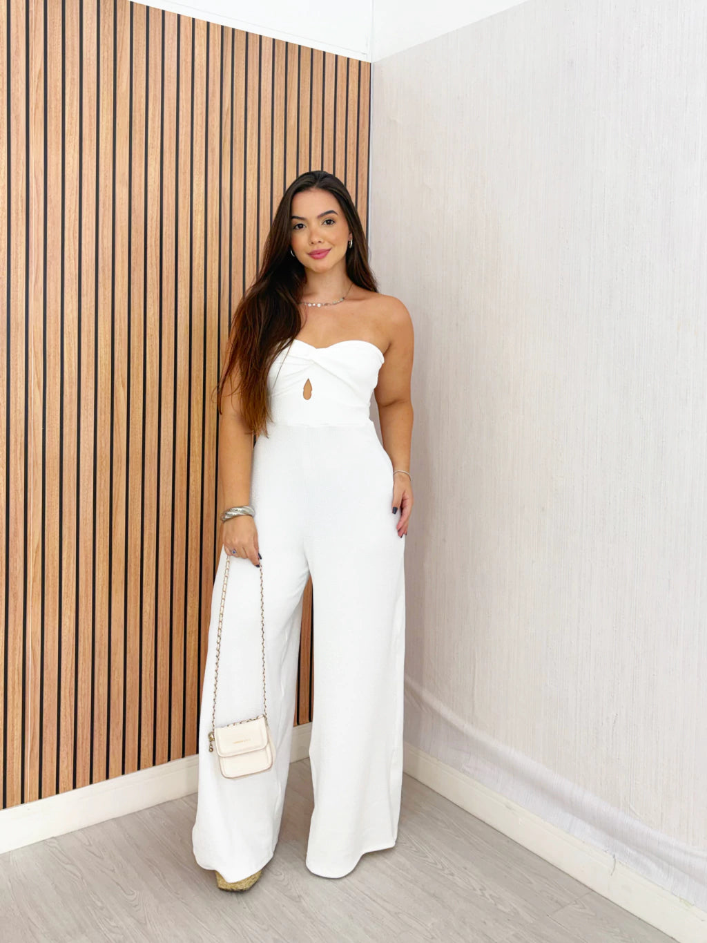 Macacão Paloma Branco